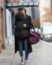 7AM - Pookie Poncho Mother & Baby Black