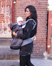 7AM - Pookie Poncho Mother & Baby Black