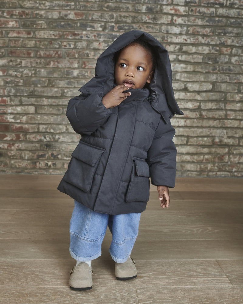 7AM - Puffer Jacket - Benji Apparel & Accessories Smokey 2 - 3T