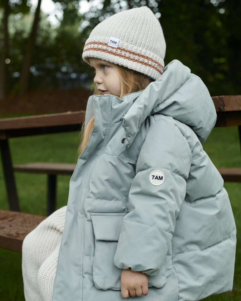 7AM - Puffer Jacket - Benji Apparel & Accessories Smokey 2 - 3T