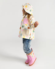 7AM - Rain Boots Mother & Baby Print Star Yellow 6