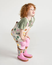 7AM - Rain Boots Mother & Baby Print Star Yellow 6