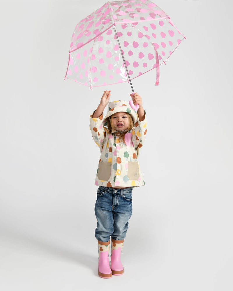 7AM - Rain Boots Mother & Baby Print Star Yellow 6