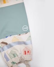 7AM - Rain Suspender Pants Apparel & Accessories House Teal 18 - 24M