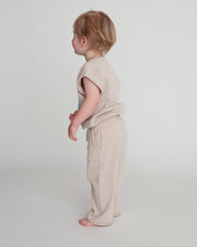 7AM - Relaxed Pants Boxy Apparel & Accessories Coral 6 - 12M