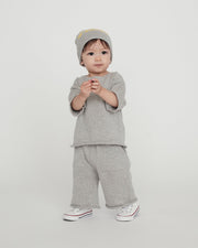 7AM - Relaxed Pants Boxy Apparel & Accessories Coral 6 - 12M