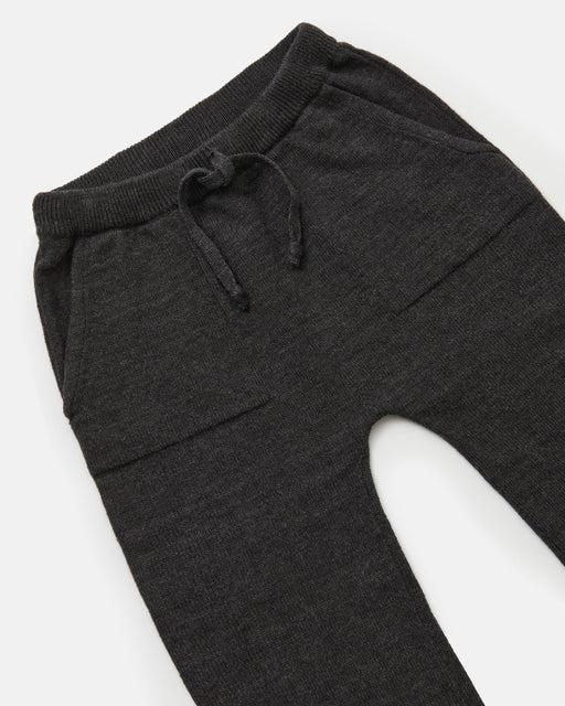 7AM - Ribbed Joggers - Chunky Mother & Baby Olive 3 - 4T