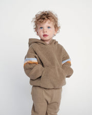 7AM - Ribbed Joggers - Chunky Mother & Baby Olive 3 - 4T