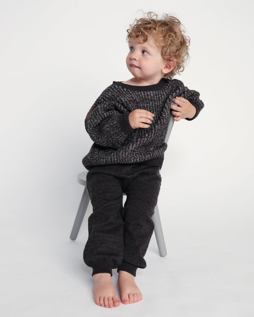 7AM - Ribbed Joggers - Chunky Mother & Baby Olive 3 - 4T