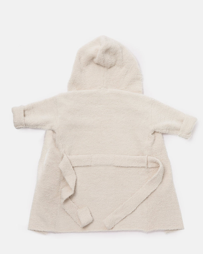 7AM - Robe - Fuzzy Apparel & Accessories Ecru 2 - 4T