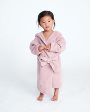 7AM - Robe - Fuzzy Apparel & Accessories Pecan 2 - 4T