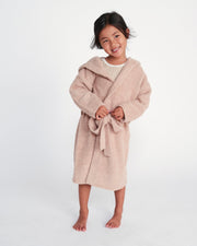 7AM - Robe - Fuzzy Apparel & Accessories Pecan 2 - 4T