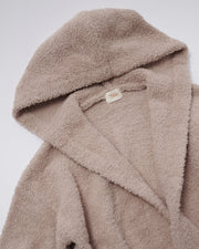 7AM - Robe - Fuzzy Apparel & Accessories Pecan 2 - 4T