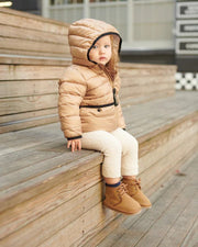 7AM - Roll Me Puffer Mother & Baby Mystic Blue/Lilac 6 - 12M