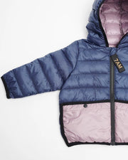 7AM - Roll Me Puffer Mother & Baby Mystic Blue/Lilac 6 - 12M