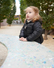 7AM - Roll Me Puffer Mother & Baby Mystic Blue/Lilac 6 - 12M