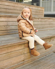 7AM - Roll Me Puffer Mother & Baby Mystic Blue/Lilac 6 - 12M