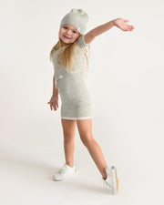 7AM - Short Sleeve Dress - Hug Me Apparel & Accessories Heather Grey 4 - 5Y