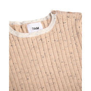 7AM - Short Sleeve Dress - Hug Me Apparel & Accessories Heather Grey 4 - 5Y