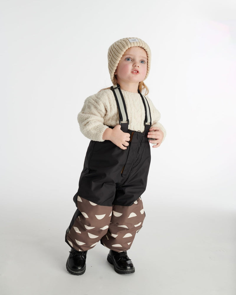 7AM - Ski Pants - Prints Mother & Baby Print Black 3 - 4T