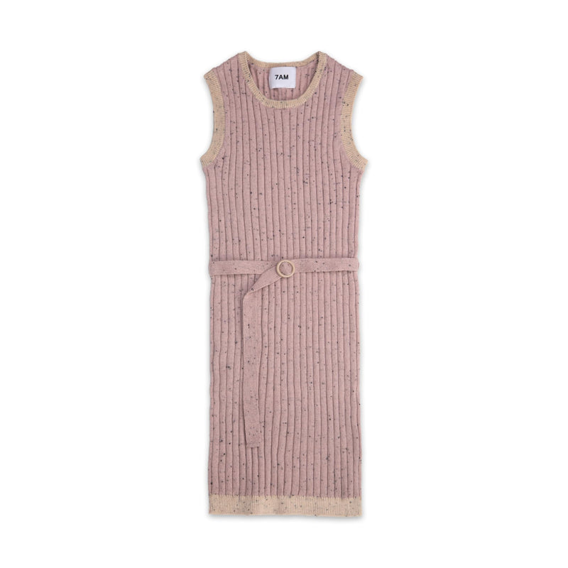7AM - Sleeveless Dress - Hug Me Apparel & Accessories Ash Rose 3 - 4T