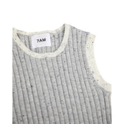 7AM - Sleeveless Dress - Hug Me Apparel & Accessories Oat 3 - 4T