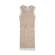 7AM - Sleeveless Dress - Hug Me Apparel & Accessories Oat 3 - 4T