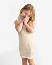 7AM - Sleeveless Dress - Hug Me Apparel & Accessories Oat 3 - 4T