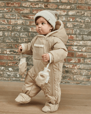 7AM - Snow Jumpsuit - Benji Plush Mother & Baby Oat 3 - 6M