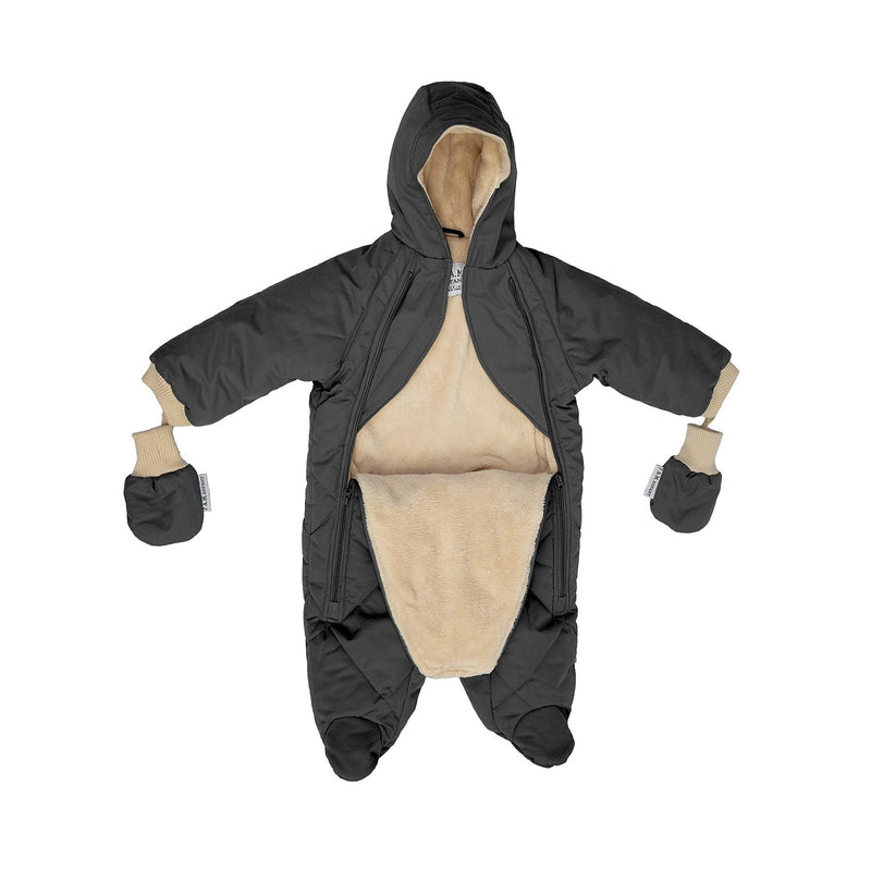 7AM - Snow Jumpsuit - Benji Plush Mother & Baby Oat 3 - 6M