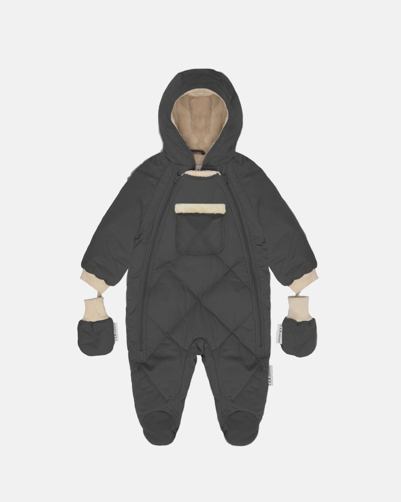 7AM - Snow Jumpsuit - Benji Plush Mother & Baby Smokey 3 - 6M