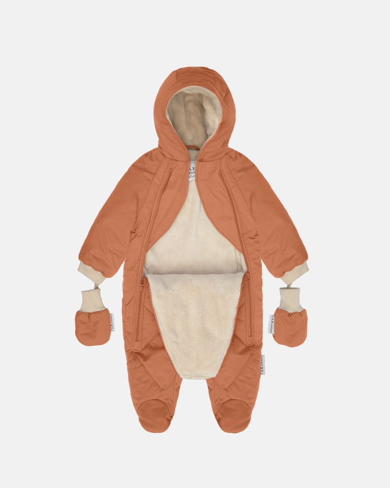 7AM - Snow Jumpsuit - Benji Plush Mother & Baby Spice 3 - 6M