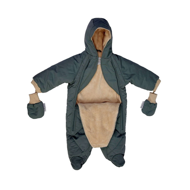 7AM - Snow Jumpsuit - Benji Plush Mother & Baby Spice 3 - 6M