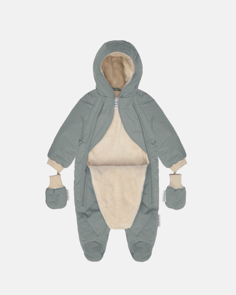7AM - Snow Jumpsuit - Benji Plush Mother & Baby Spice 3 - 6M
