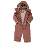 7AM - Snowsuit Grand - Benji Plush 1T - 7Y Mother & Baby Cognac 1 - 2T