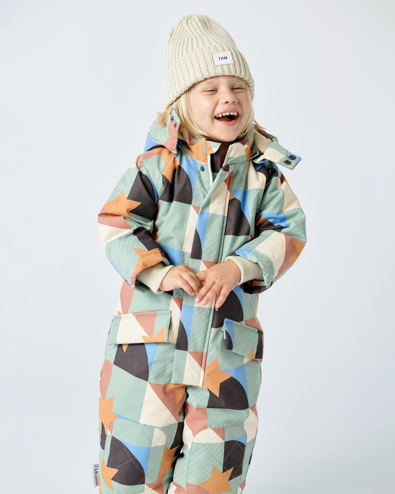 7AM - Snowsuit Grand - Benji Plush 1T - 7Y Mother & Baby Copenhagen 2 - 3T