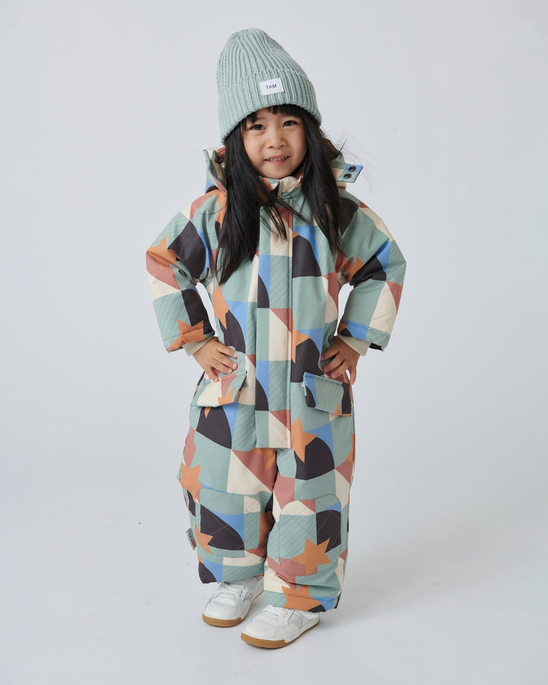 7AM - Snowsuit Grand - Benji Plush 1T - 7Y Mother & Baby Copenhagen 2 - 3T
