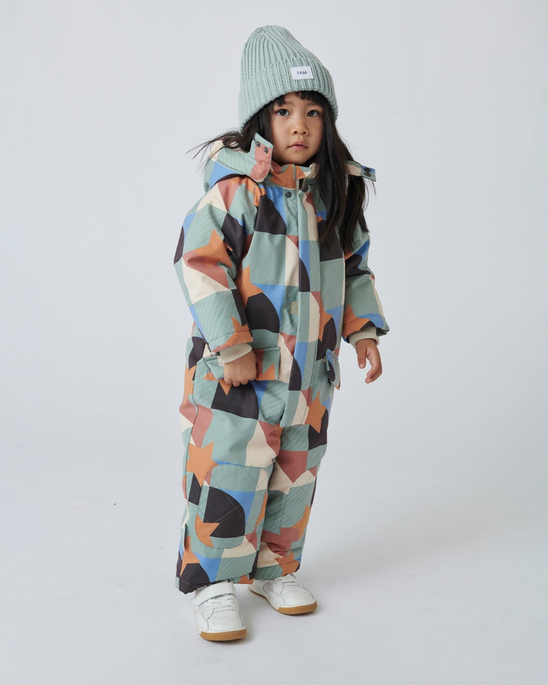 7AM - Snowsuit Grand - Benji Plush 1T - 7Y Mother & Baby Copenhagen 2 - 3T
