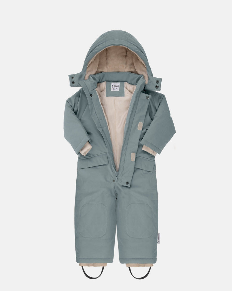 7AM - Snowsuit Grand - Benji Plush 1T - 7Y Mother & Baby Mirage 1 - 2T