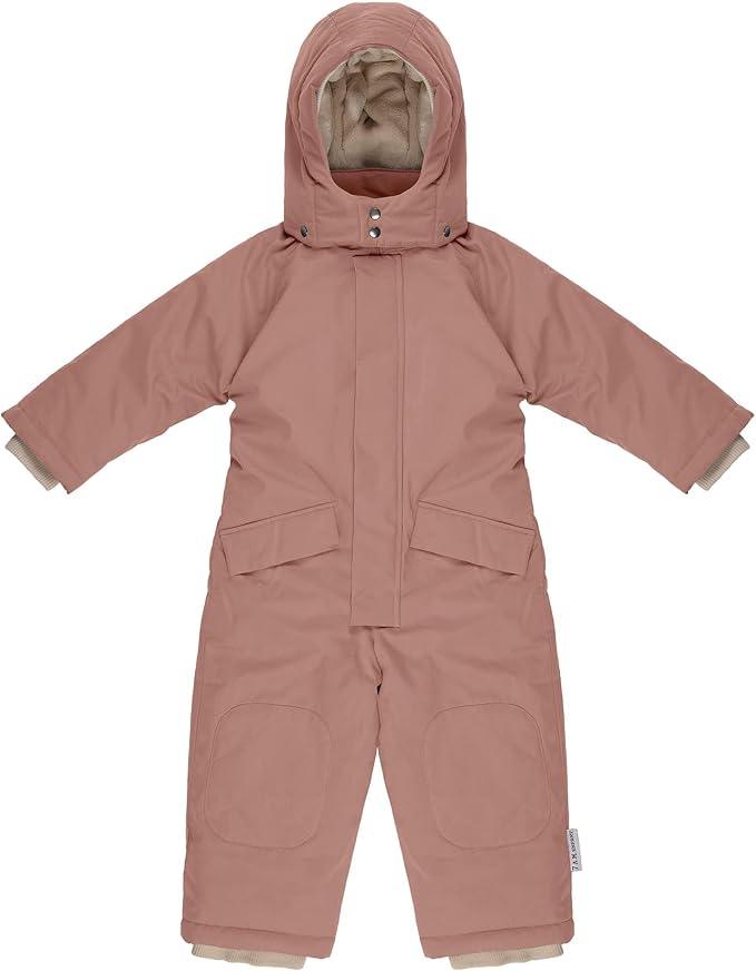7AM - Snowsuit Grand - Benji Plush 1T - 7Y Mother & Baby Rose Dawn 1 - 2T