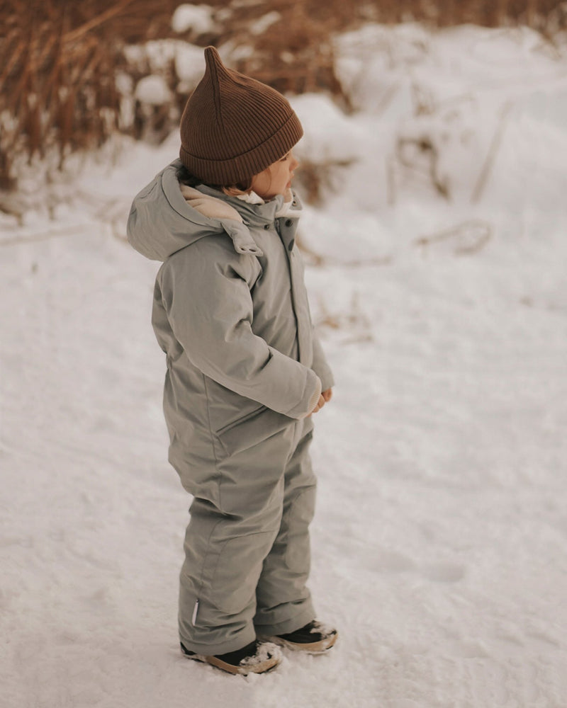 7AM - Snowsuit Grand - Benji Plush 1T - 7Y Mother & Baby Smokey 1 - 2T