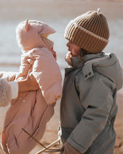 7AM - Snowsuit Grand - Benji Plush 1T - 7Y Mother & Baby Smokey 1 - 2T