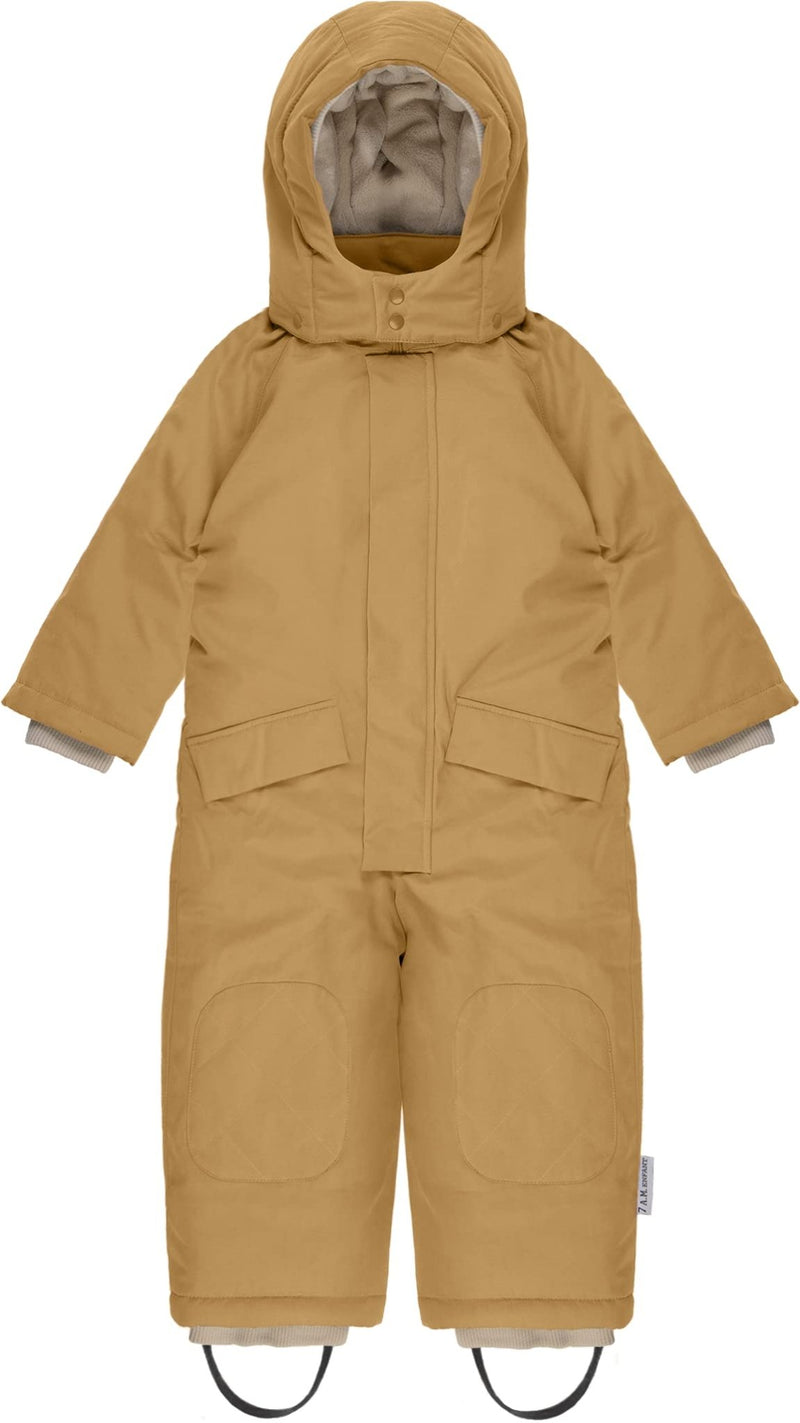 7AM - Snowsuit Grand - Benji Plush 1T - 7Y Mother & Baby Smokey 1 - 2T