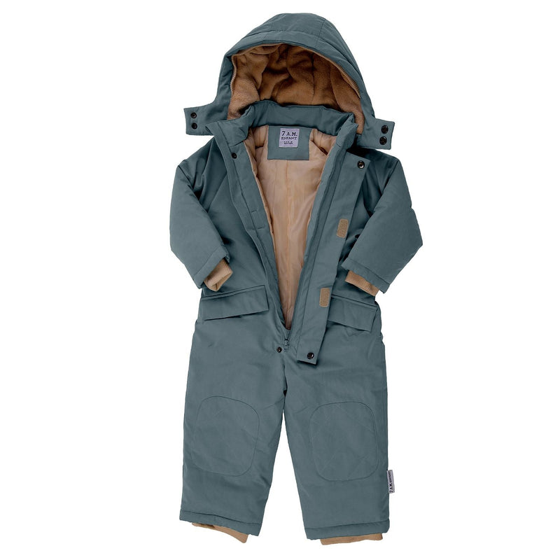 7AM - Snowsuit Grand - Benji Plush 1T - 7Y Mother & Baby Spice 1 - 2T