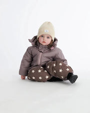 7AM - Snowsuit Nico - Print Mother & Baby Print Black 3 - 6M