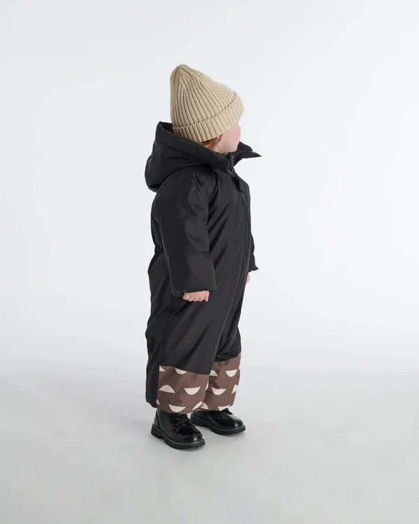 7AM - Snowsuit Nico - Print Mother & Baby Print Black 3 - 6M
