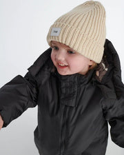 7AM - Snowsuit Nico - Print Mother & Baby Print Black 3 - 6M