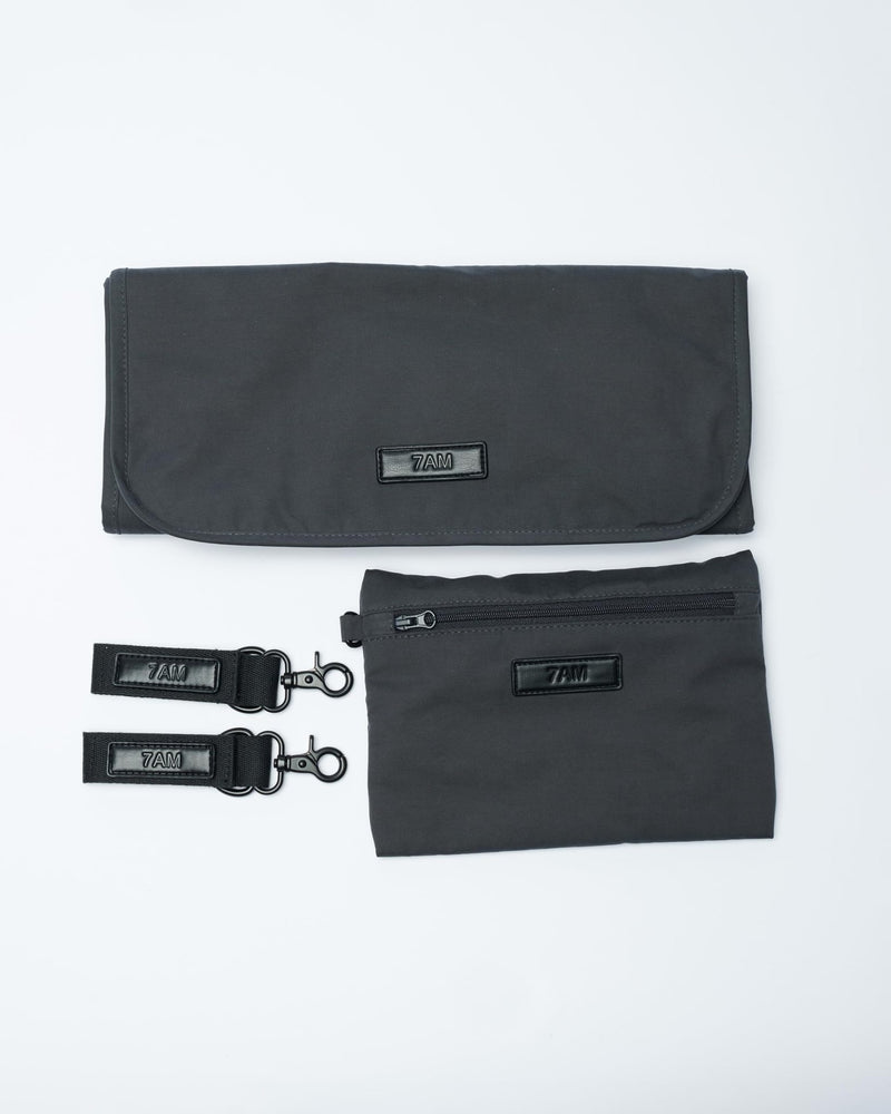 7AM - Soho Diaper Carryall - Smokey