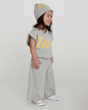 7AM - Sweater Vest Boxy Apparel & Accessories Heather Grey 6 - 12M