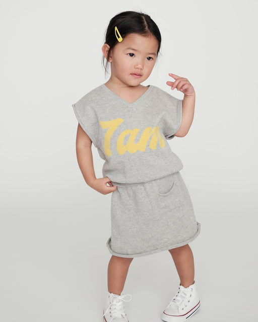7AM - Sweater Vest Boxy Apparel & Accessories Heather Grey 6 - 12M